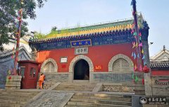 承德关帝庙夏天正门图